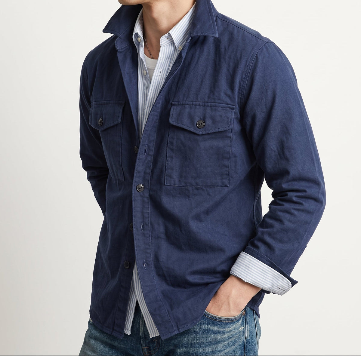 The Tailored Overshirt