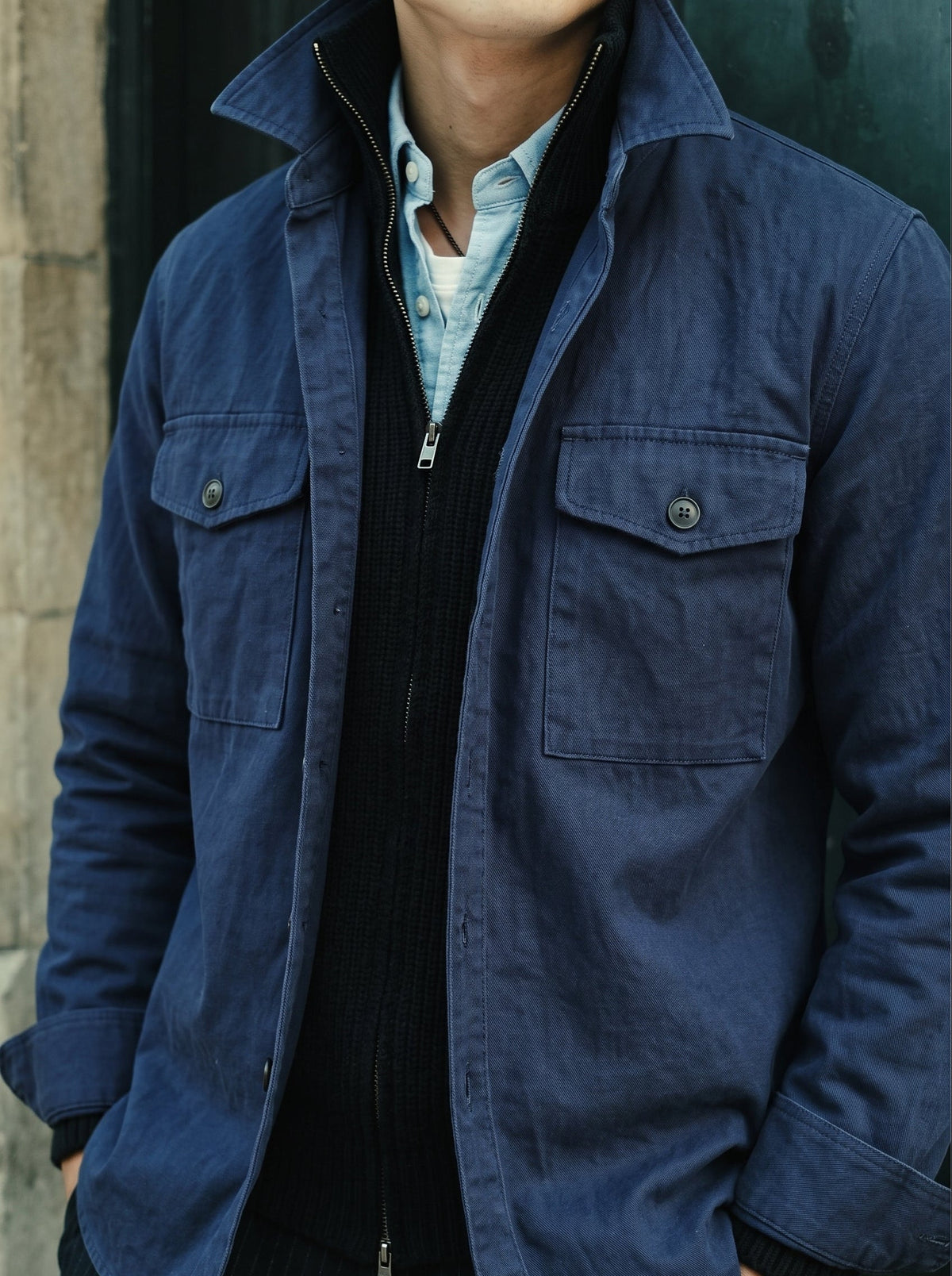 The Tailored Overshirt